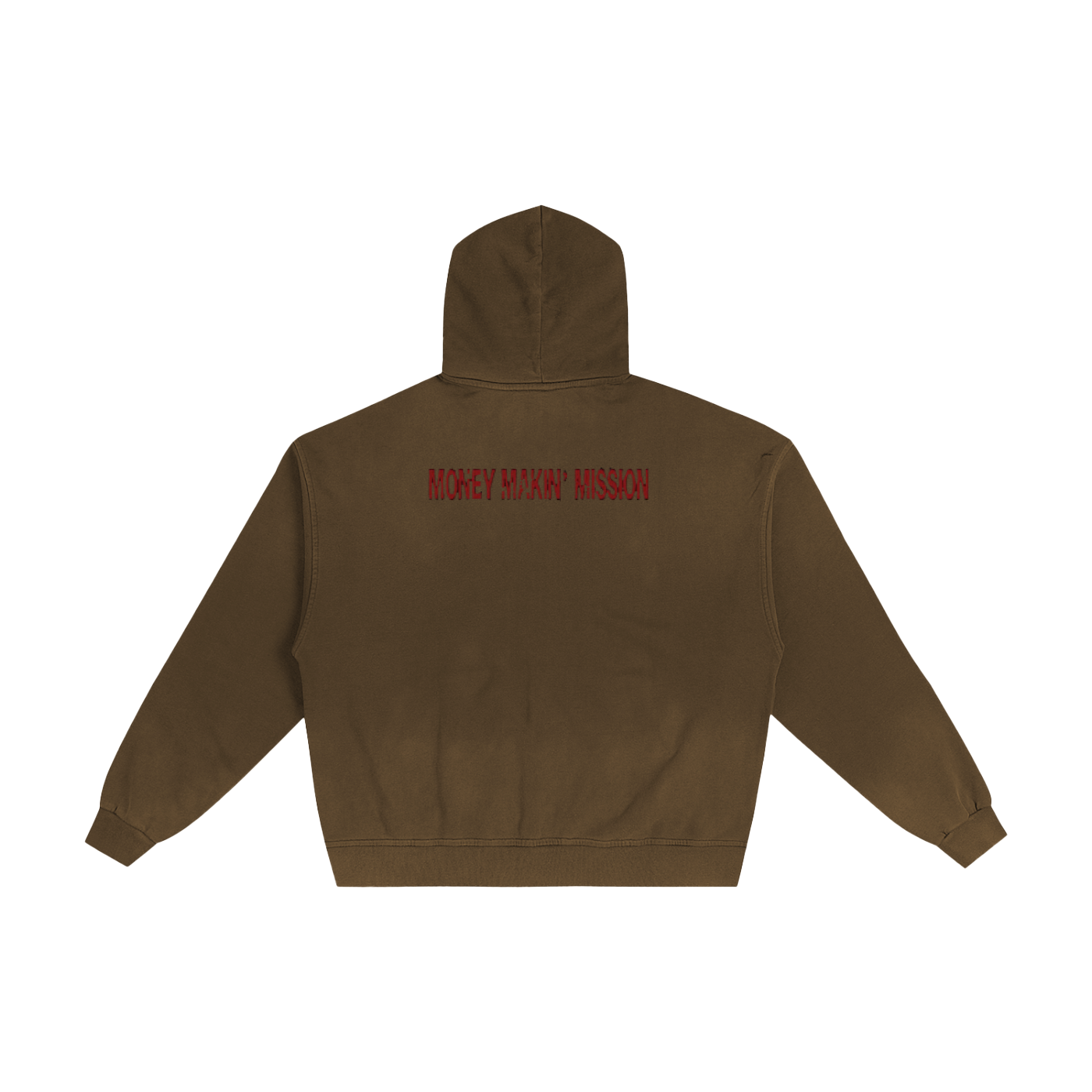 PREMIUM “Hard Love” Hand-Frayed Zip Hoodie