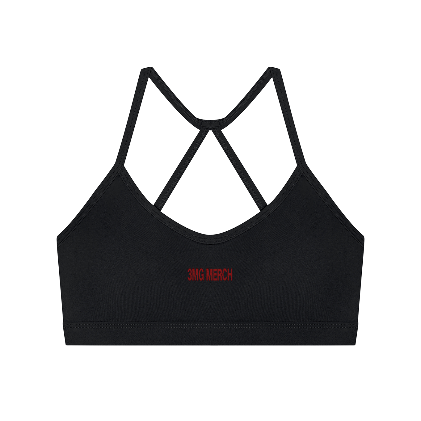 Women’s “3MG Merch” Yoga Sports Bra