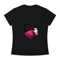 Women's “Hard Love” Slim Fit Crewneck T-Shirt