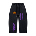 “Left Leg Right Leg” Min-Wash Barrel Pants