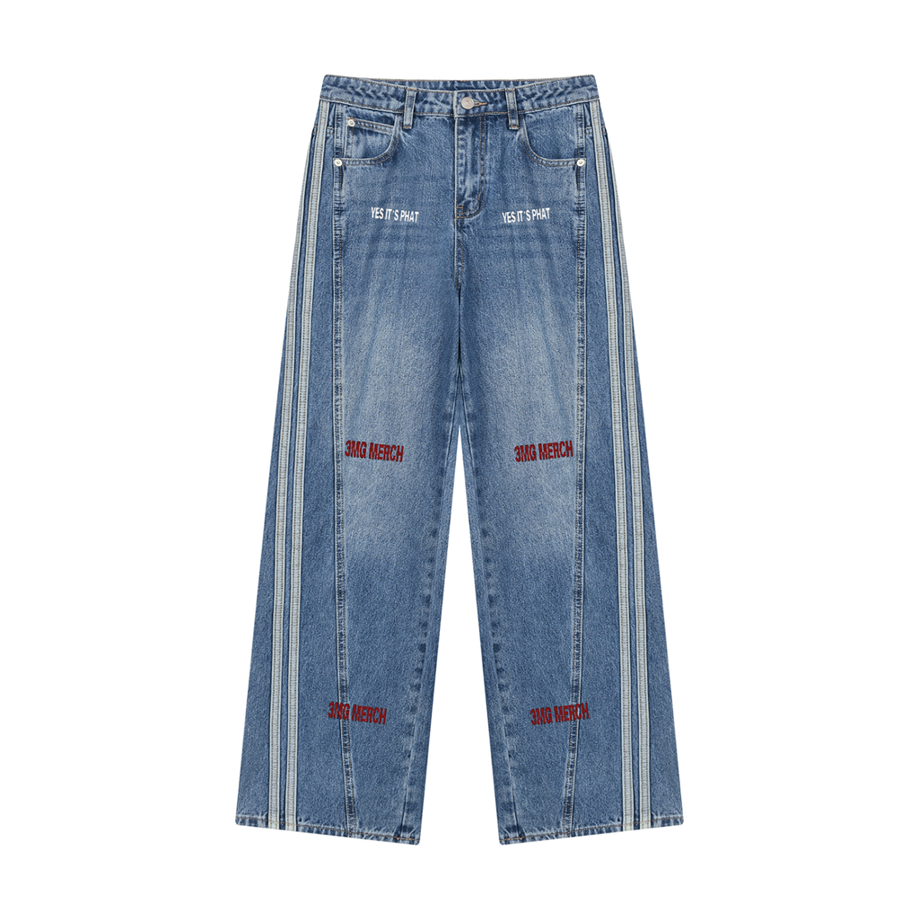 Women’s “Yes It’s 3MG” Wide Leg Denim Jeans