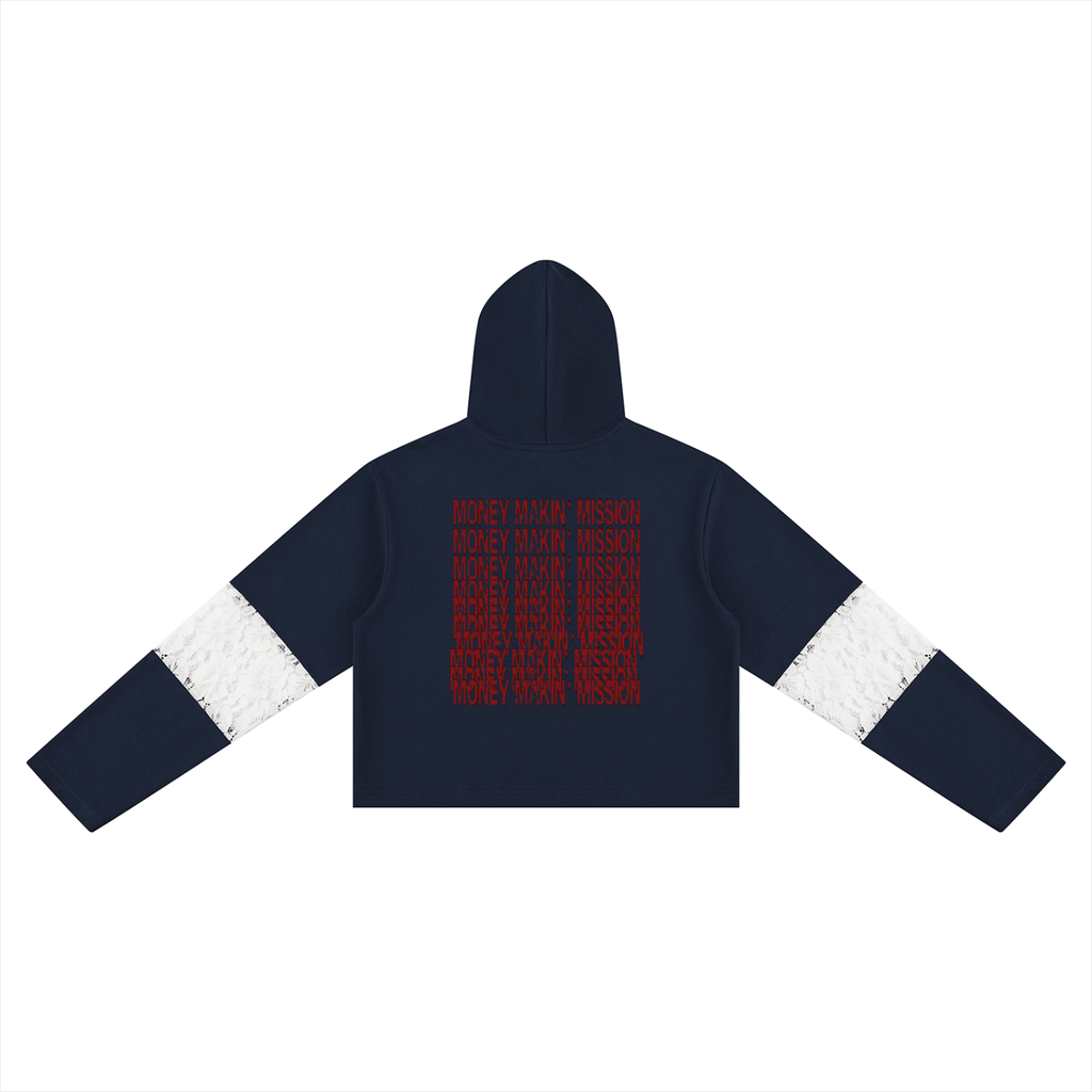 Women’s “Cunty Class” Cropped Hoodie