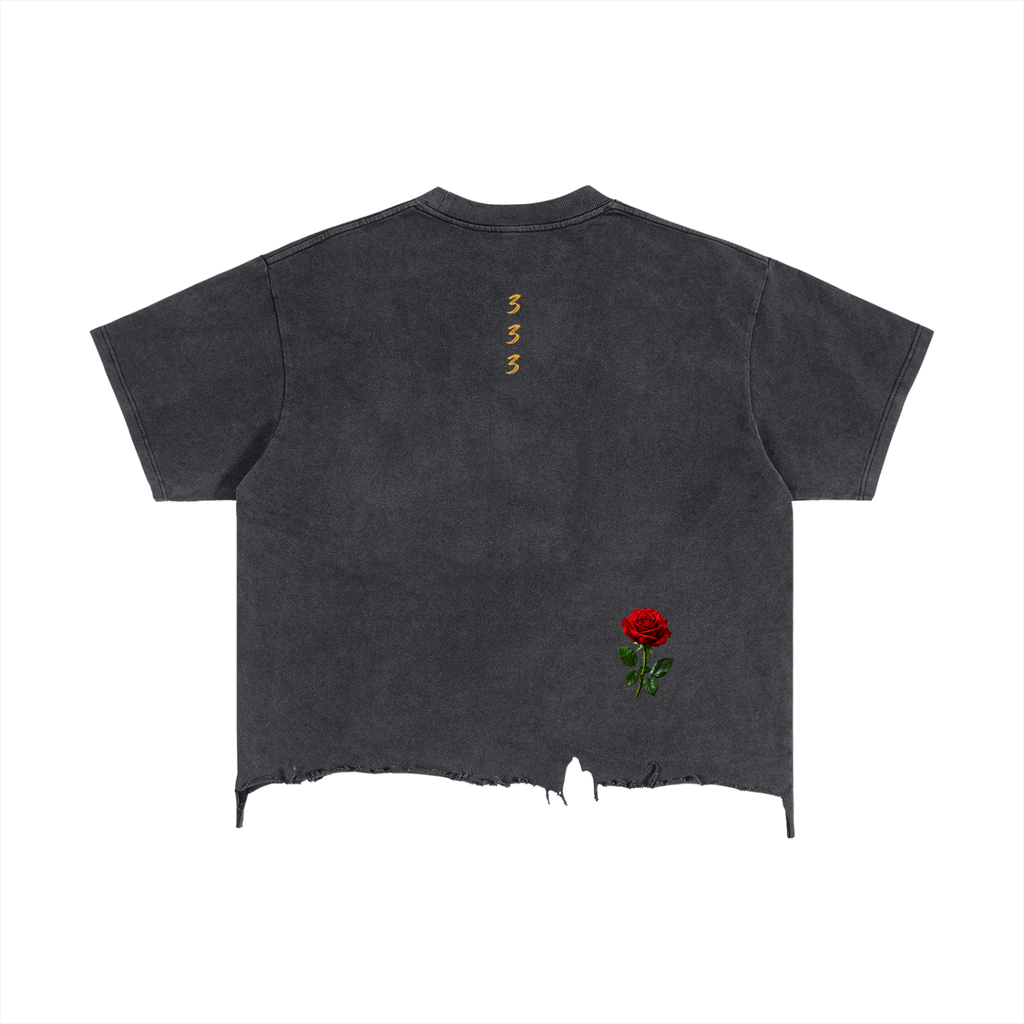 “Respect All, Fear None” Vin-Wash Ruined T-Shirt