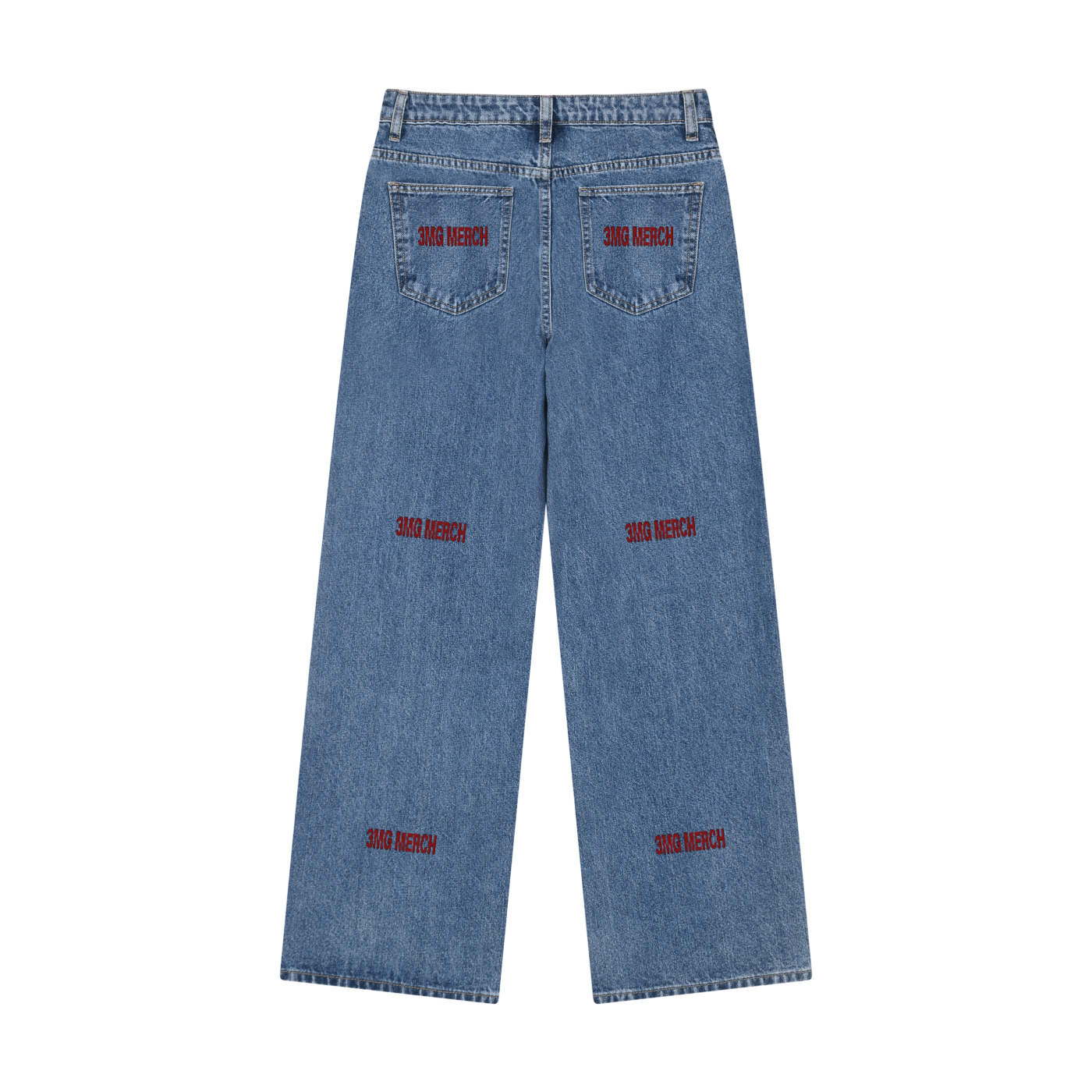 Women’s “Yes It’s 3MG” Wide Leg Denim Jeans