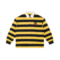 “Hard Love” Stripe Polo Shirt