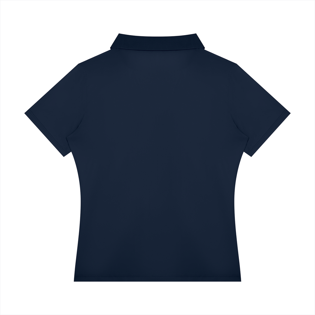 Women’s “QoQ” Color Block Polo Shirt