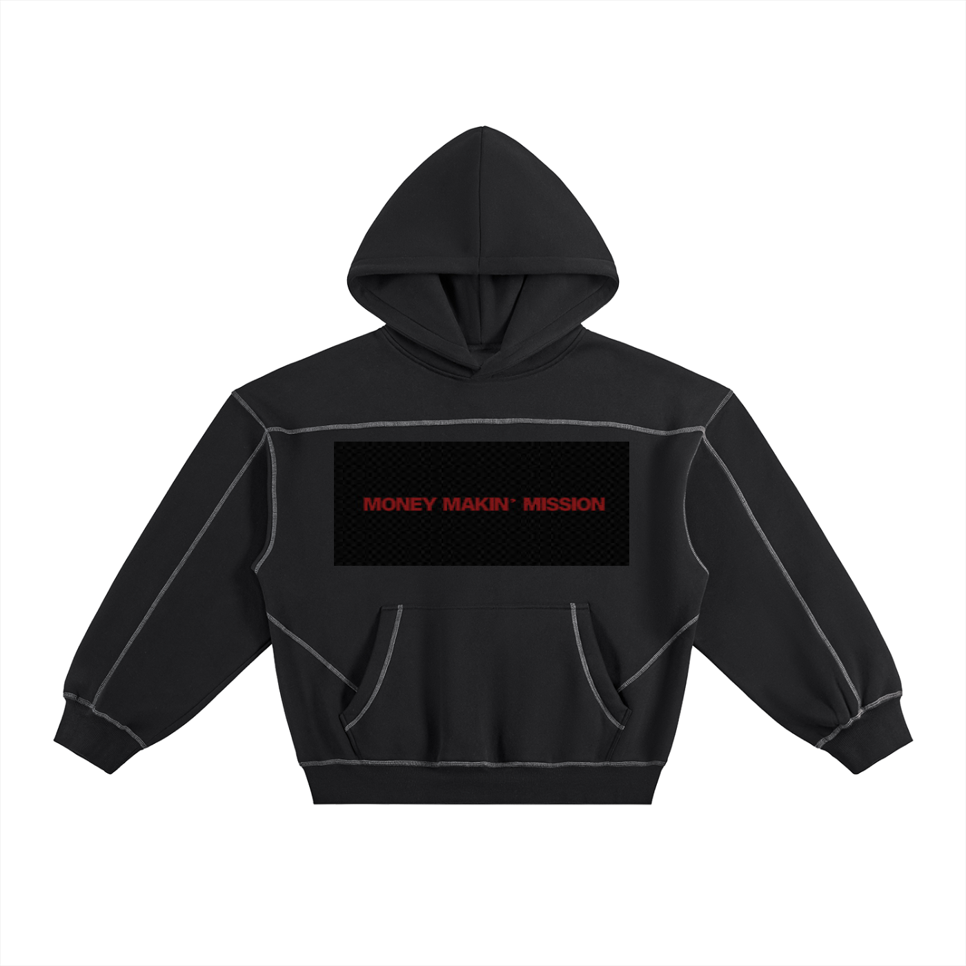 Unisex “Money Makin’ Mission” Boxy Fleece Hoodie