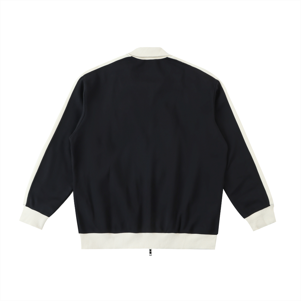 “Money Makin’ Mission” Two-Tone Collar Jacket