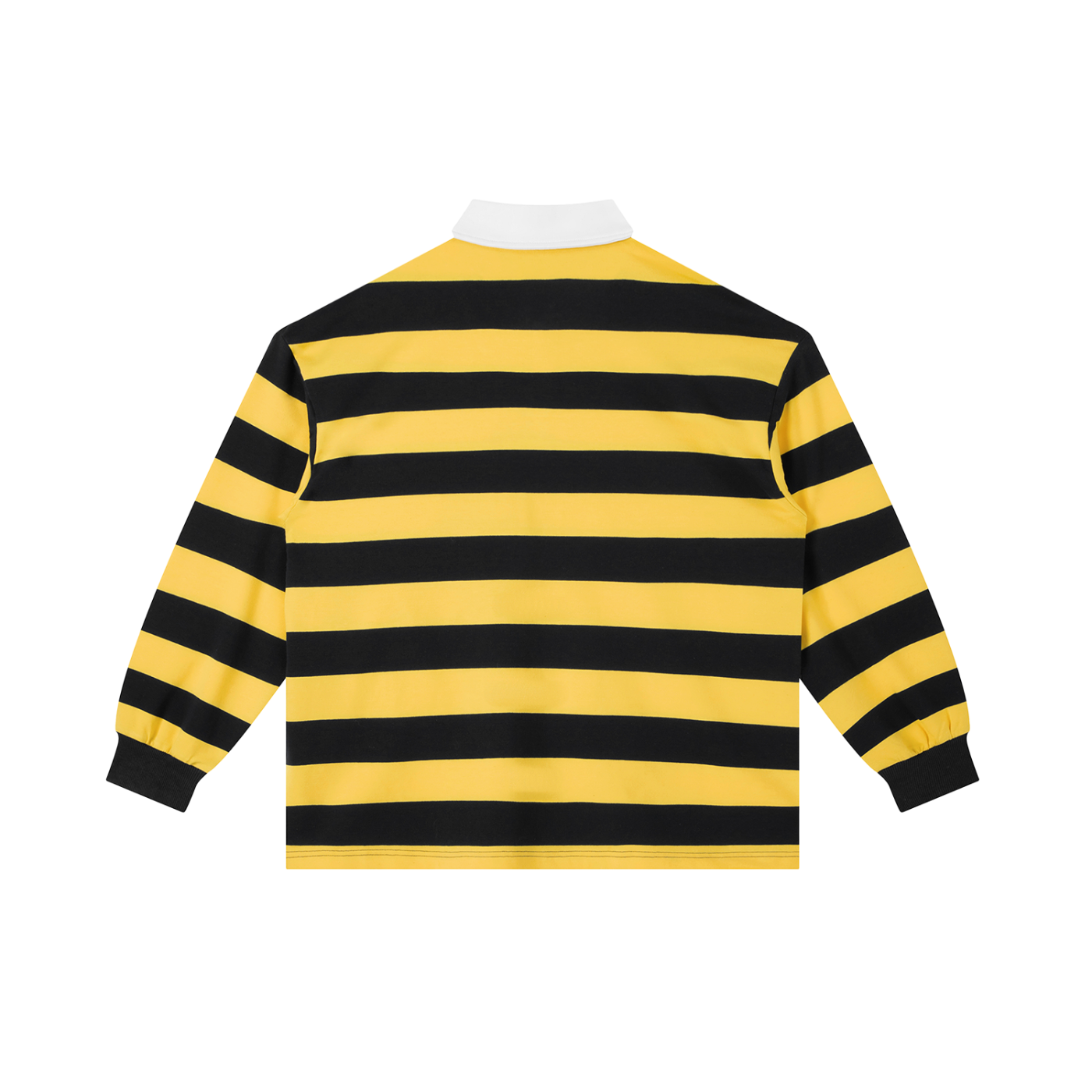 “Hard Love” Stripe Polo Shirt
