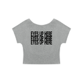 Women's “Eyes Up Here” Open-Back T-Shirt
