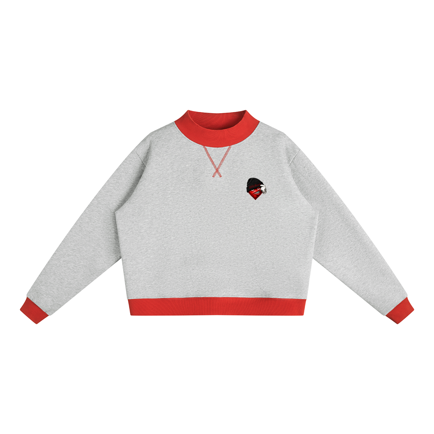 Women’s “Hard Love” Mock Neck Sweatshirt