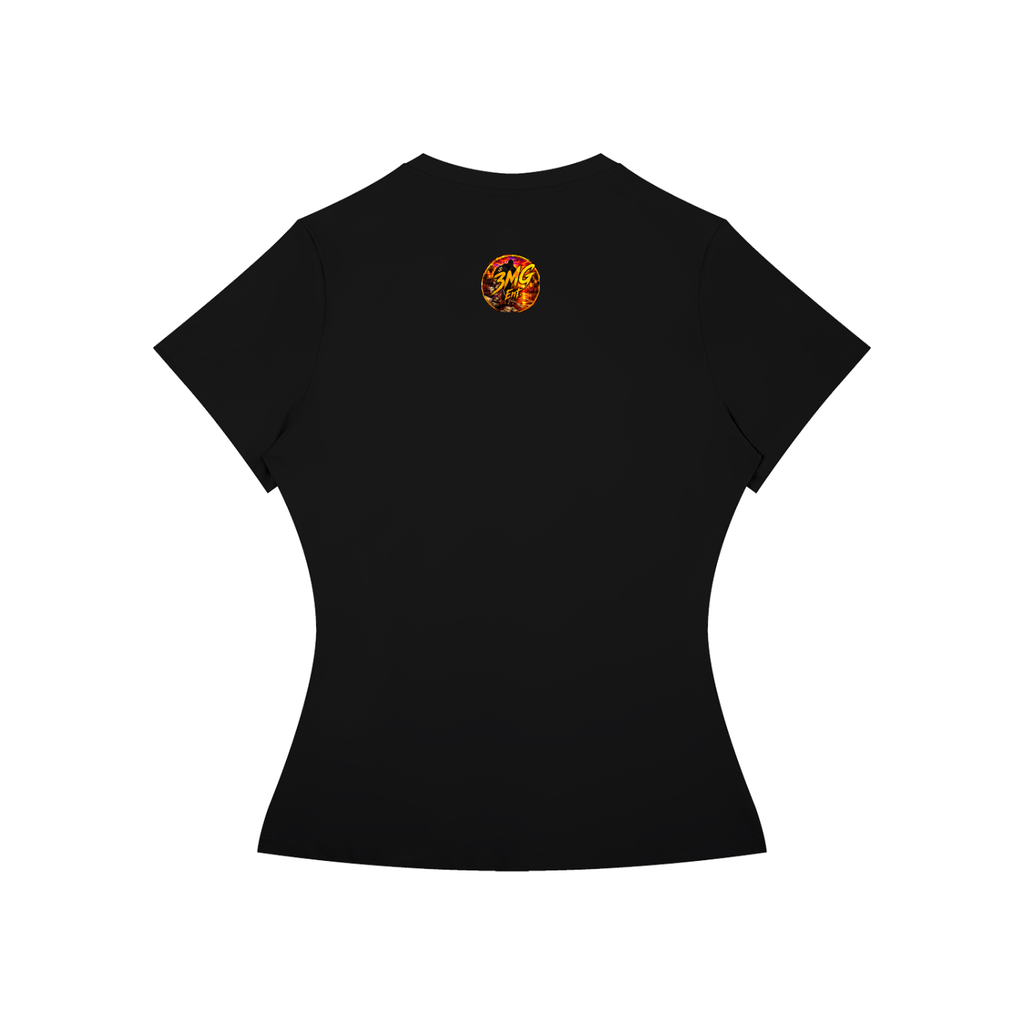 Women’s “Respect All, Fear None” Slim Fit Tee