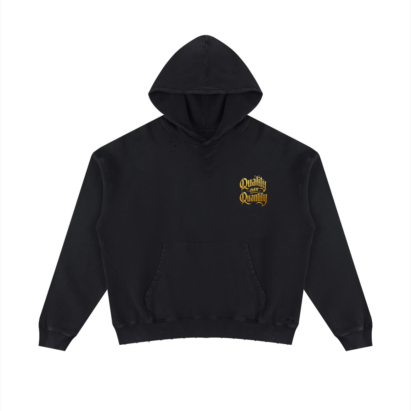 Unisex “Jaws” Distressed Hoodie