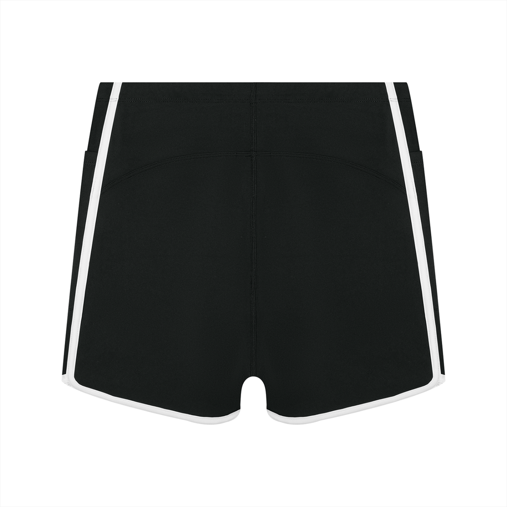 Women's “Money Makin’ Mission” Color Block Yoga Shorts