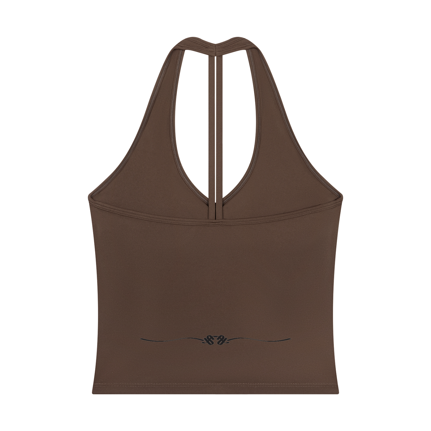 Women’s “3MG Merch” Halter V-Neck Yank Top