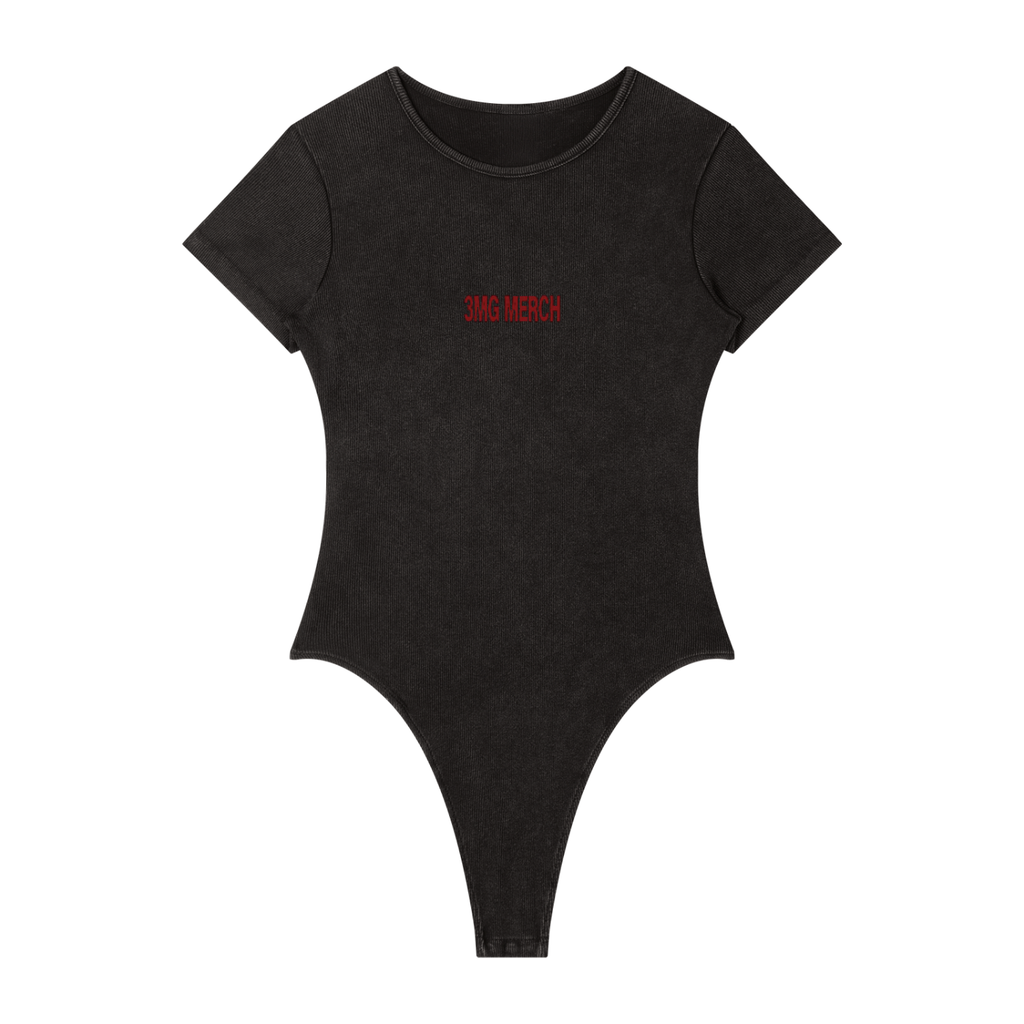Women's “3MG Merch” MinWash Crewneck Bodysuit