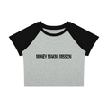 Women’s “Money Makin’ Mission” Raglan 2-Tone Baby T-Shirt