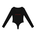 Women's “Money Makin’ Mission” Long Sleeve Yoga Bodysuit