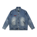 “3MG Merch” Vin-Wash Denim Jacket