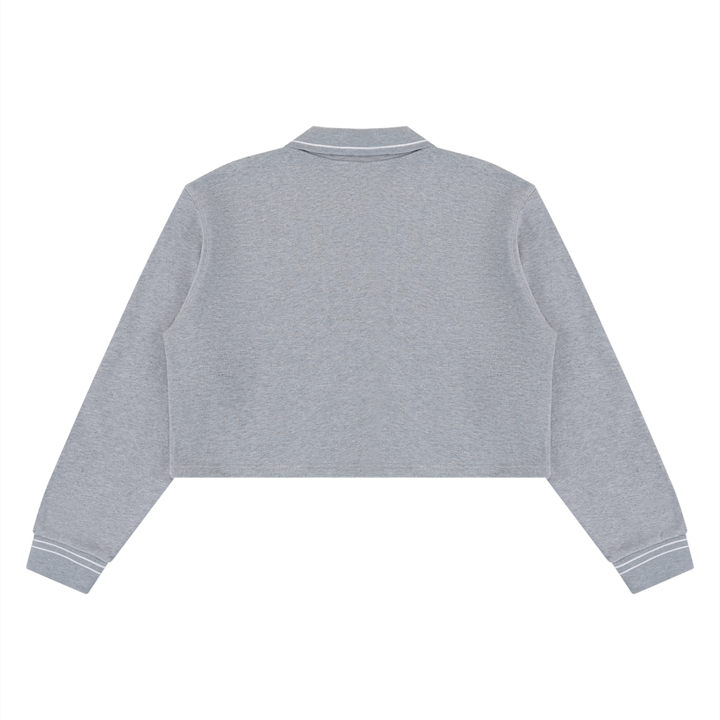 Women’s “Cunty Class” Crop Collared Sweatshirt