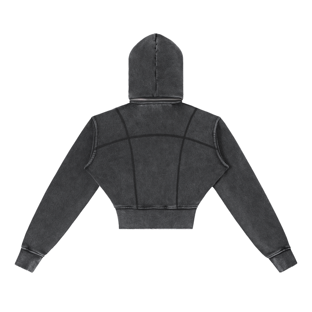 Women’s “Money Makin’ Mission Cropped Fleece Hoodie