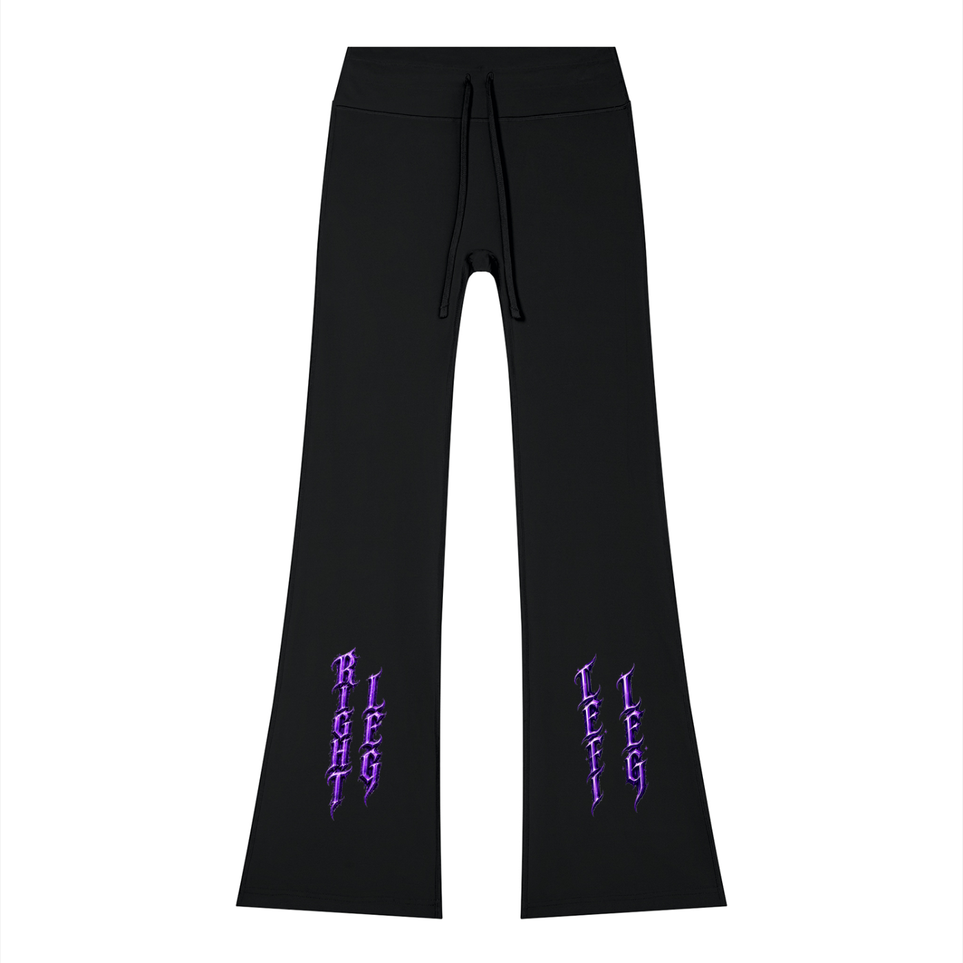 Women’s “Right Leg, Left Leg Flared Yoga Pants