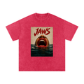 Oversized “Jaws” Cotton Tee
