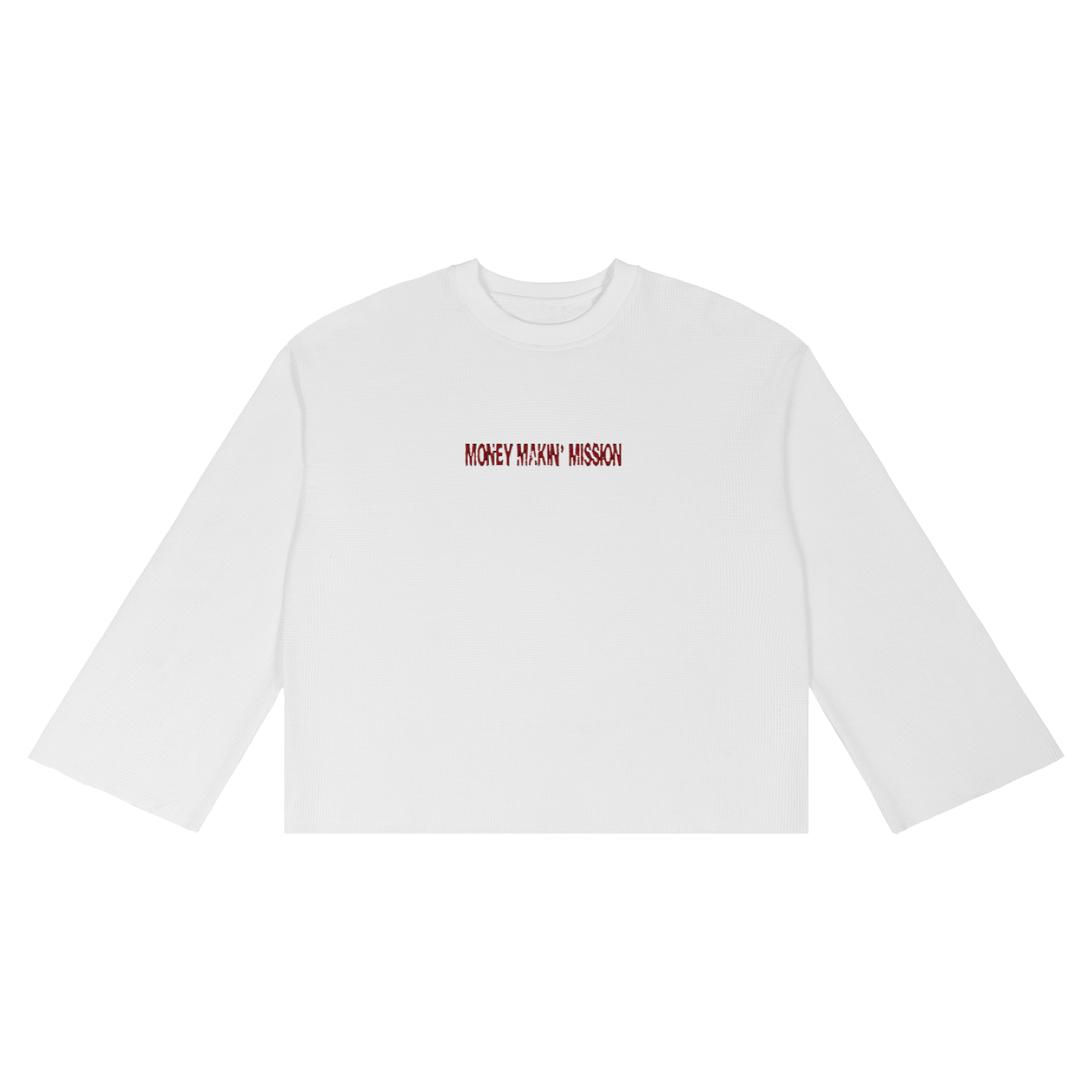 Unisex “Money Makin’ Mission” Waffle Redge Tee