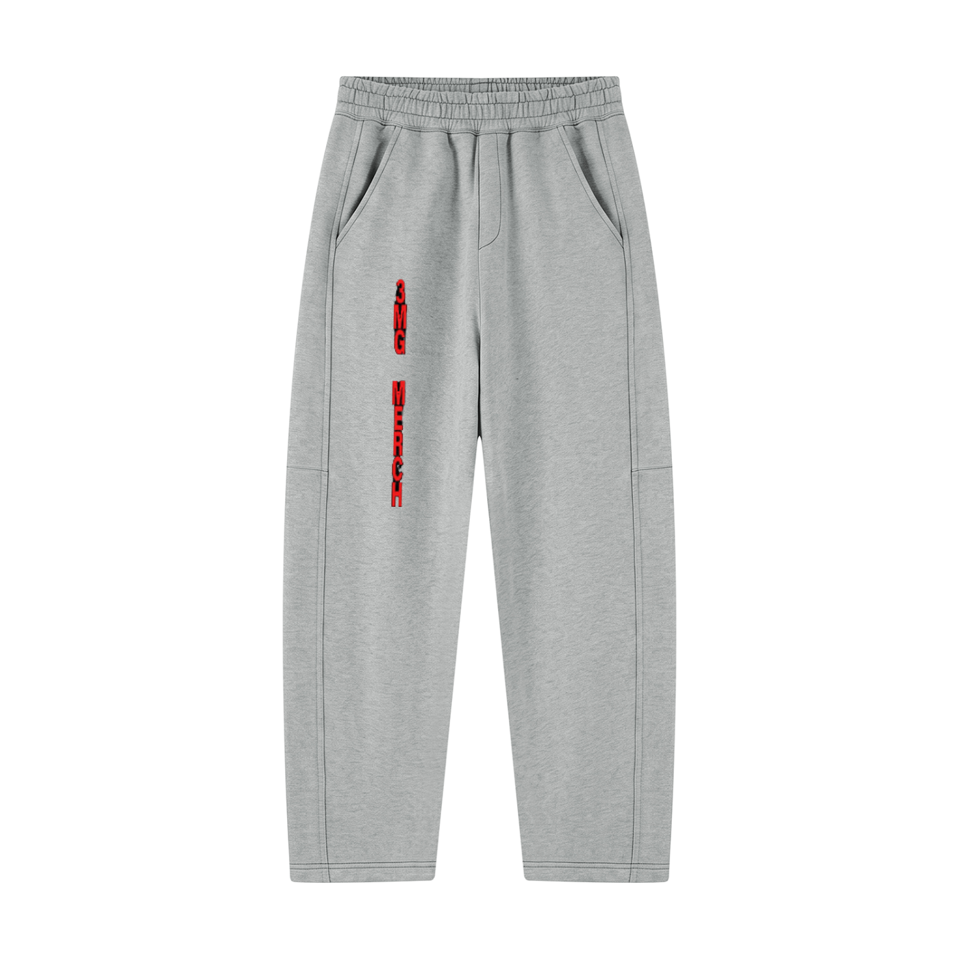 Unisex “3MG Merch” Tapered Str8 Hem Sweats