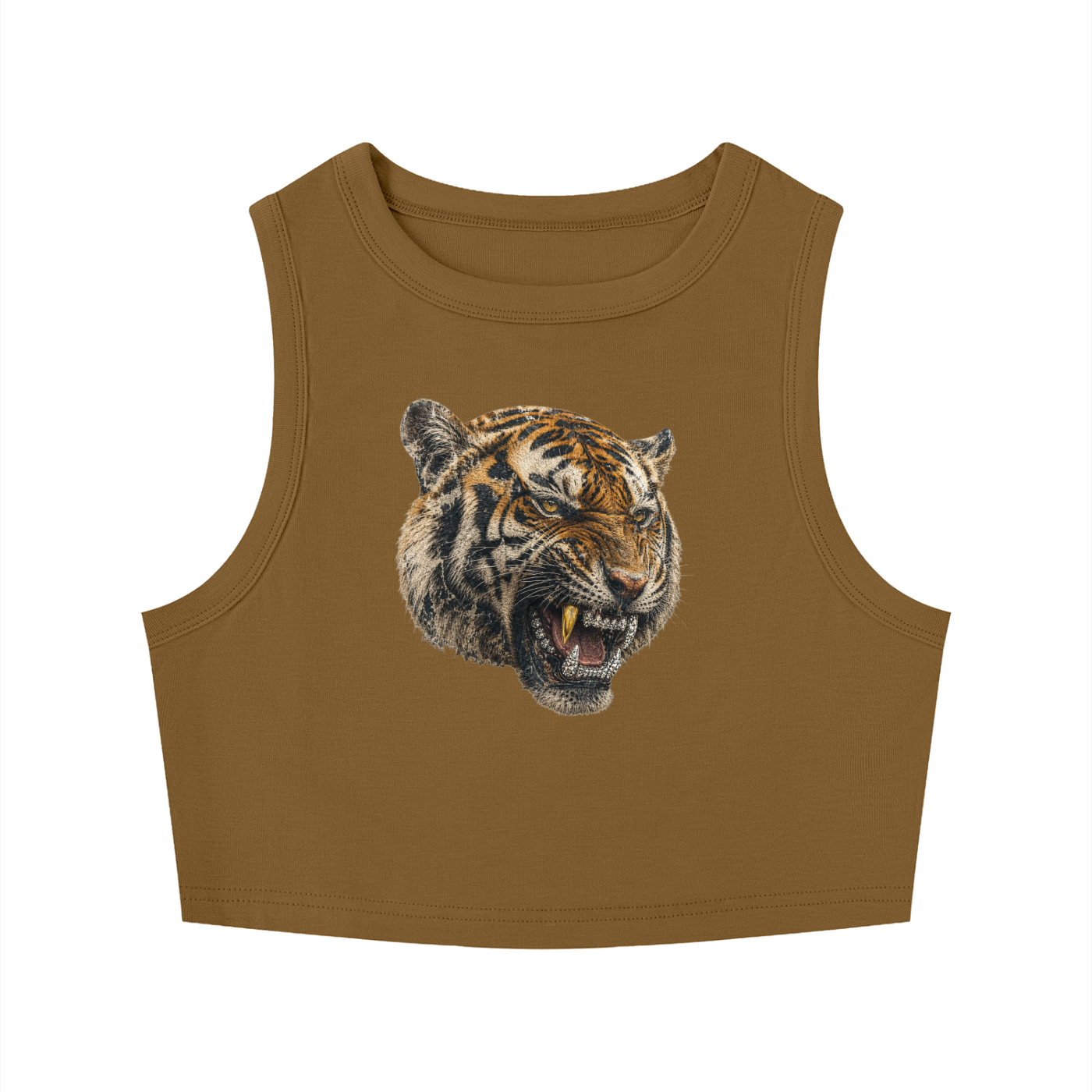 Women's “Tiger Kingpin” Crop Tank