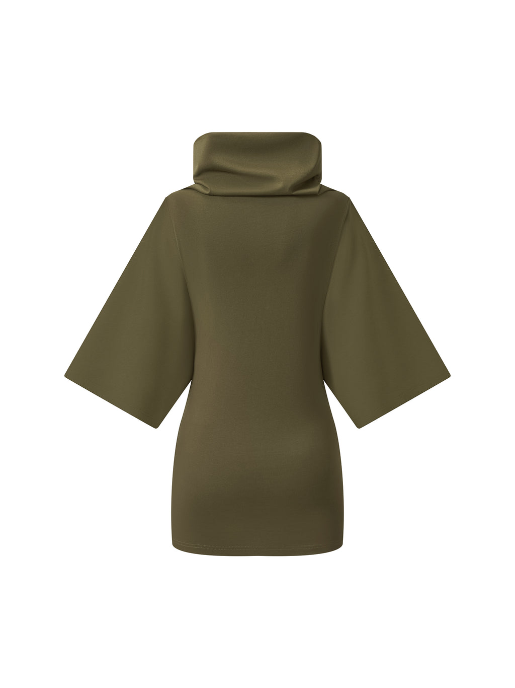 Women’s “Rose” Turtleneck Batwing T-Shirt