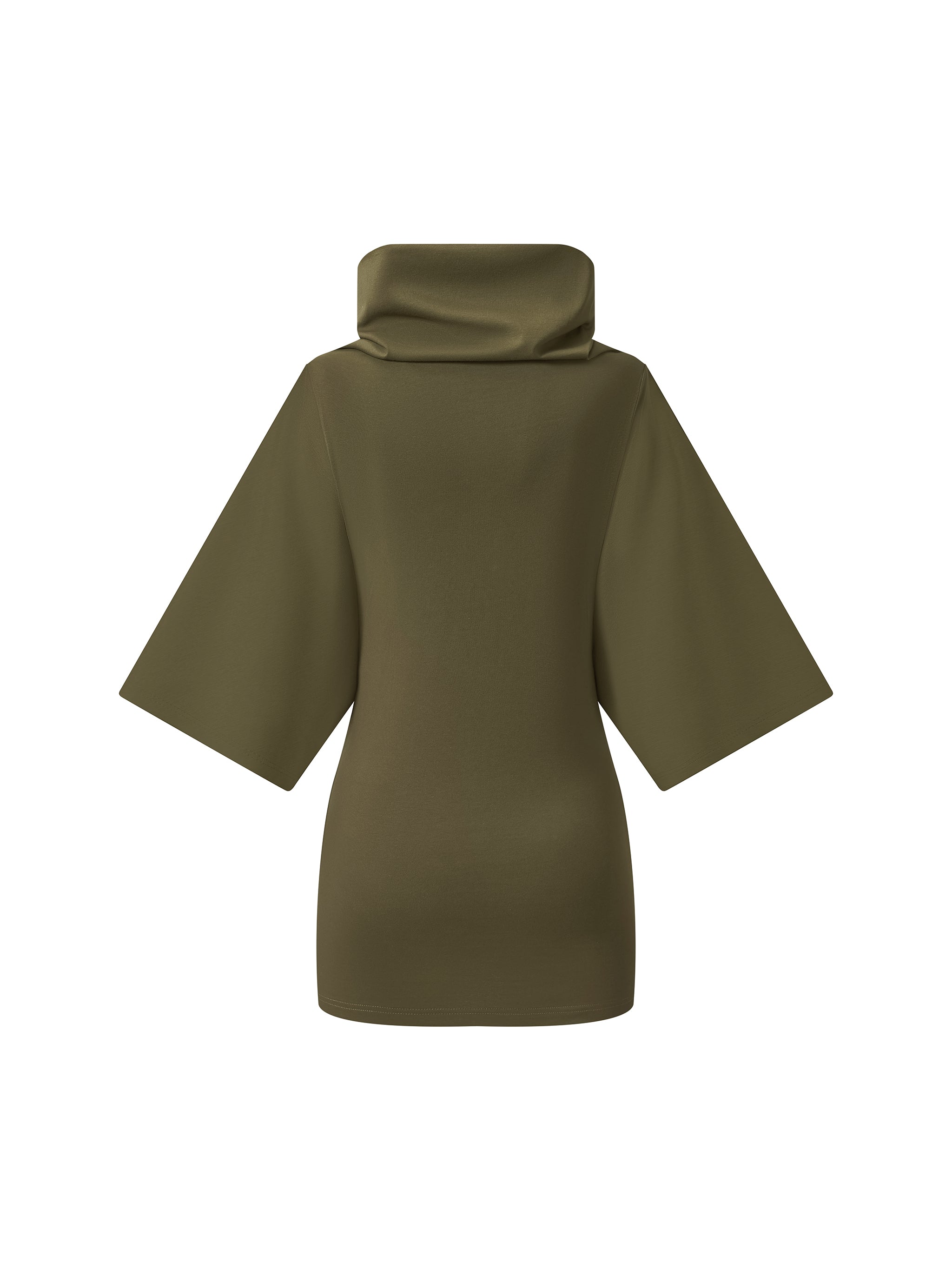 Women’s “Rose” Turtleneck Batwing T-Shirt